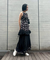 モデル身長：173cm / カラー：Black / サイズ：36