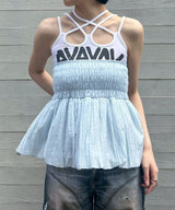 Balloon Skirt-Forget-me-nots-Forget-me-nots Online Store