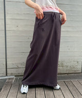 Slant Jersey Skirt-OPEN YY-Forget-me-nots Online Store