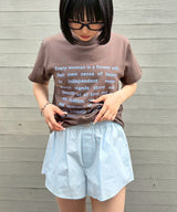 Print Tee-Forget-me-nots-Forget-me-nots Online Store