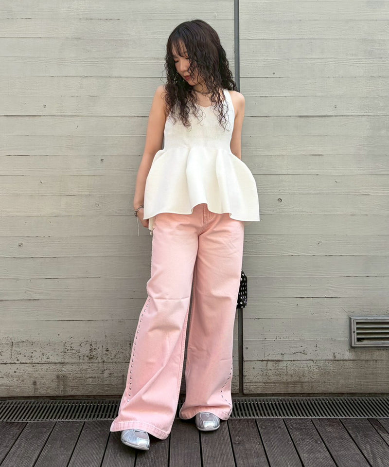 Pottery Glitter Sleeveless Top｜シーエフシーエル(CFCL)｜Forget-me