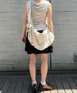 YY Graphic Cargo Messenger-OPEN YY-Forget-me-nots Online Store