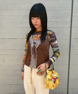 Pouch Printed Taffeta