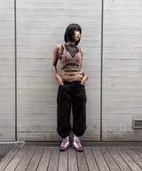 モデル身長：160cm / カラー：Beige / サイズ：M