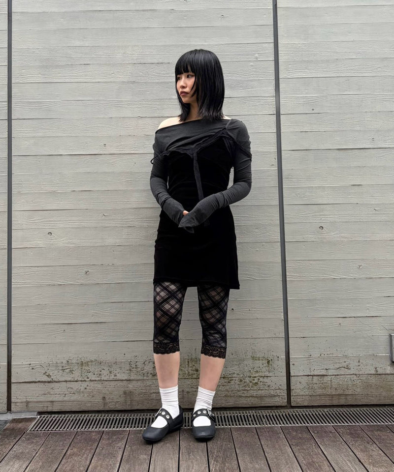 26ss未使用品パーバーズPERVERZEタンクビスチェ Lace-Trim Mid-Calf Shorts｜パーバーズ(PERVERZE)｜Forget-me-nots