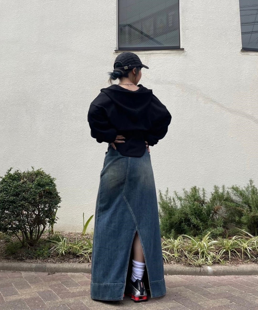 ロドリリオン(Rhodolirion)｜Cowboy Skirt-Denim｜スニーカー 