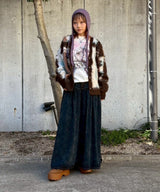 モデル身長：153cm / カラー：Black / サイズ：34