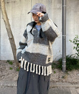 Wool Cotton Mix Knit Sweater-GANNI-Forget-me-nots Online Store