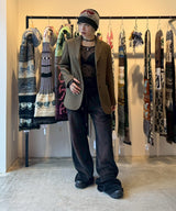 Wool Blazer Jacket-Forget-me-nots-Forget-me-nots Online Store