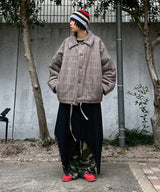 Jacket Checked Brown