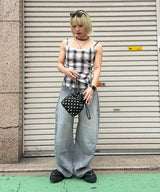 Pouch Printed Nylon-GANNI-Forget-me-nots Online Store