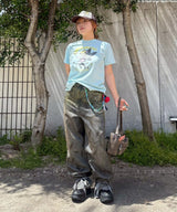 Botanical-Print Jeans-Andersson Bell-Forget-me-nots Online Store