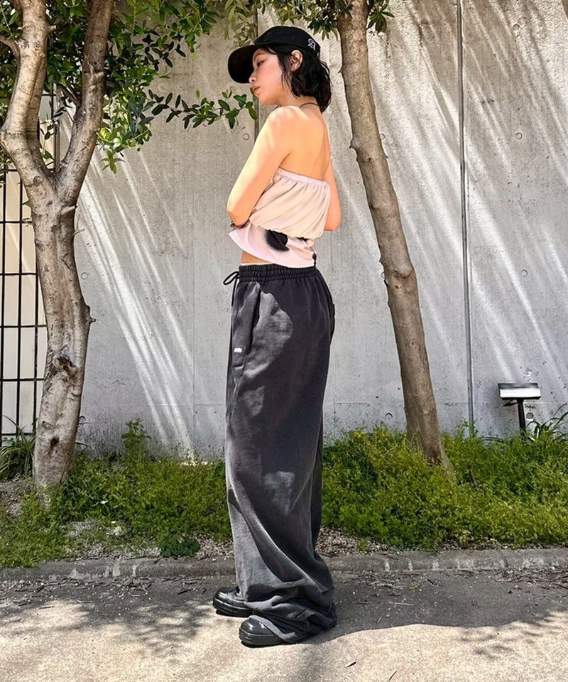 Pleated Track Pants Black｜アヴァヴァヴ(AVAVAV)｜Forget-me-nots