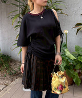 Pouch Printed Taffeta-GANNI-Forget-me-nots Online Store