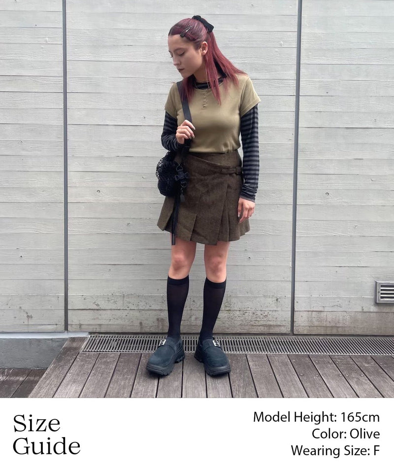 Layered Tee-Forget-me-nots-Forget-me-nots Online Store