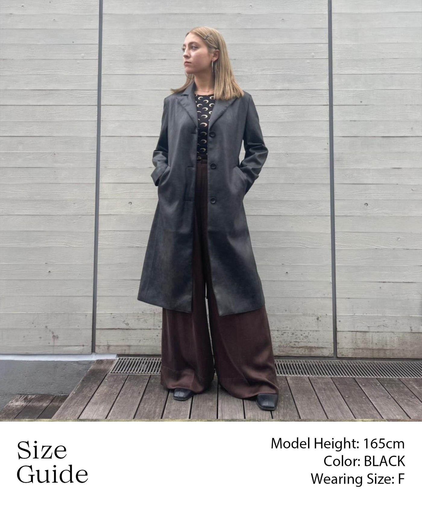フォーゲットミーノッツ(Forget-me-nots)｜Leather Long Chester