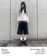 Long Sleeve Knit Polo-Forget-me-nots-Forget-me-nots Online Store