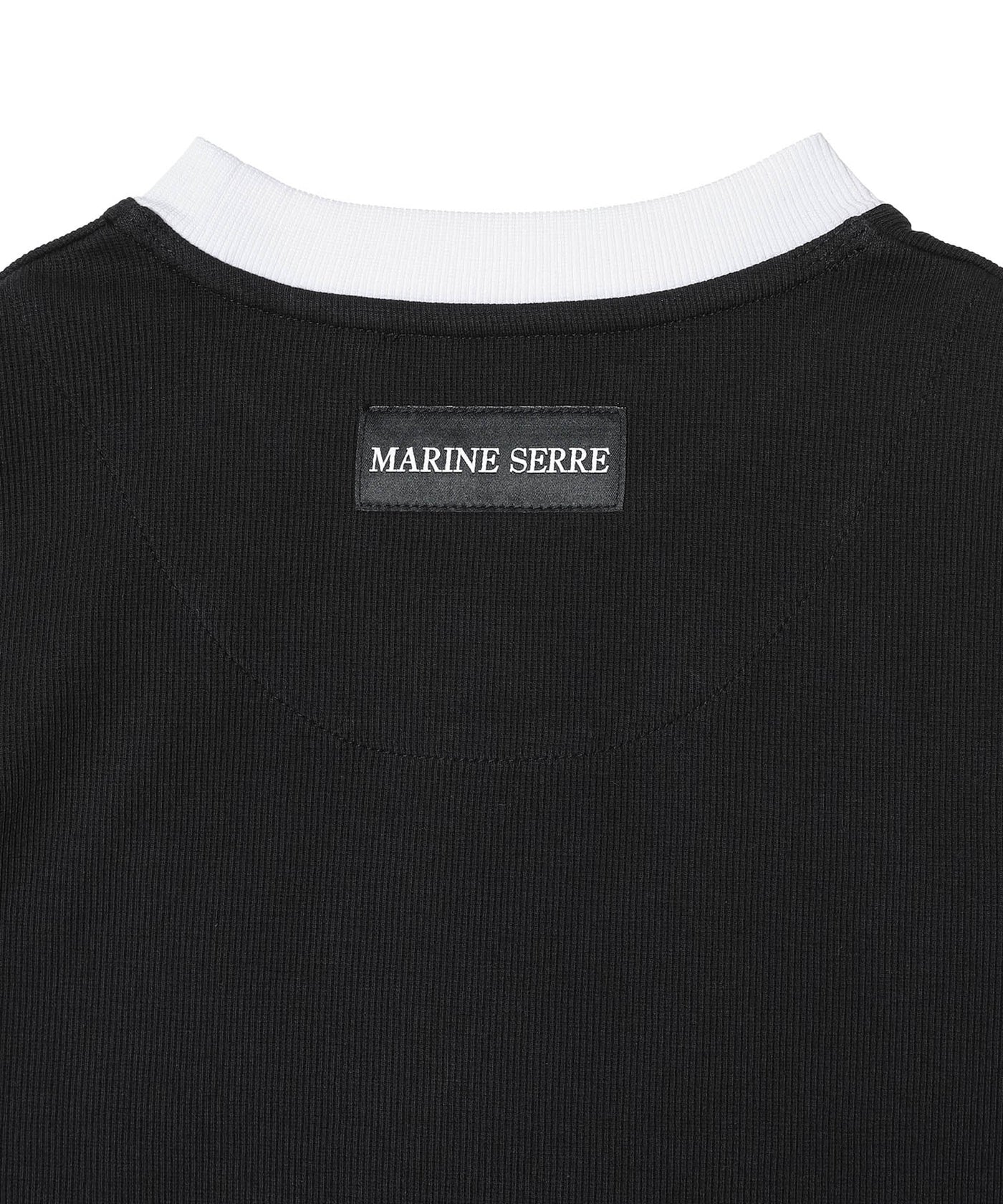 マリーン セル(Marine Serre)｜Moon Logo Jersey Fitted T-Shirt