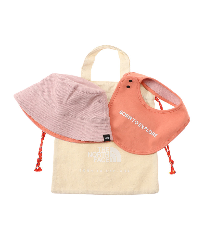 Baby Hat & Bib Set-THE NORTH FACE-Forget-me-nots Online Store