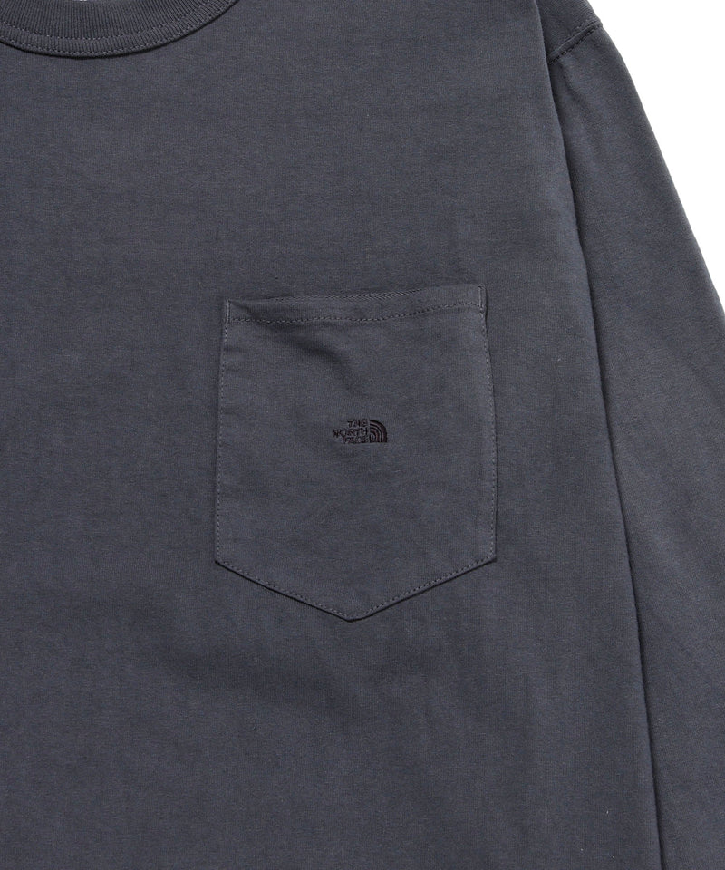 7Oz Long Sleeve Pocket Tee-THE NORTH FACE PURPLE LABEL-Forget-me-nots Online Store