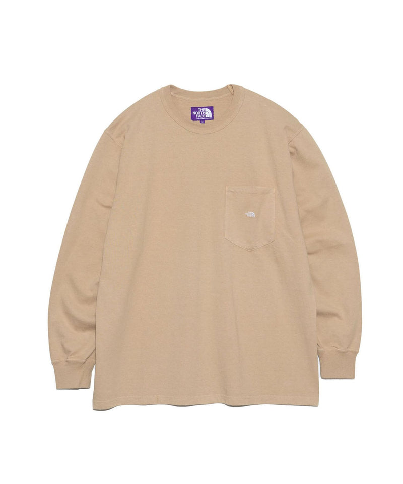 7Oz Long Sleeve Pocket Tee-THE NORTH FACE PURPLE LABEL-Forget-me-nots Online Store