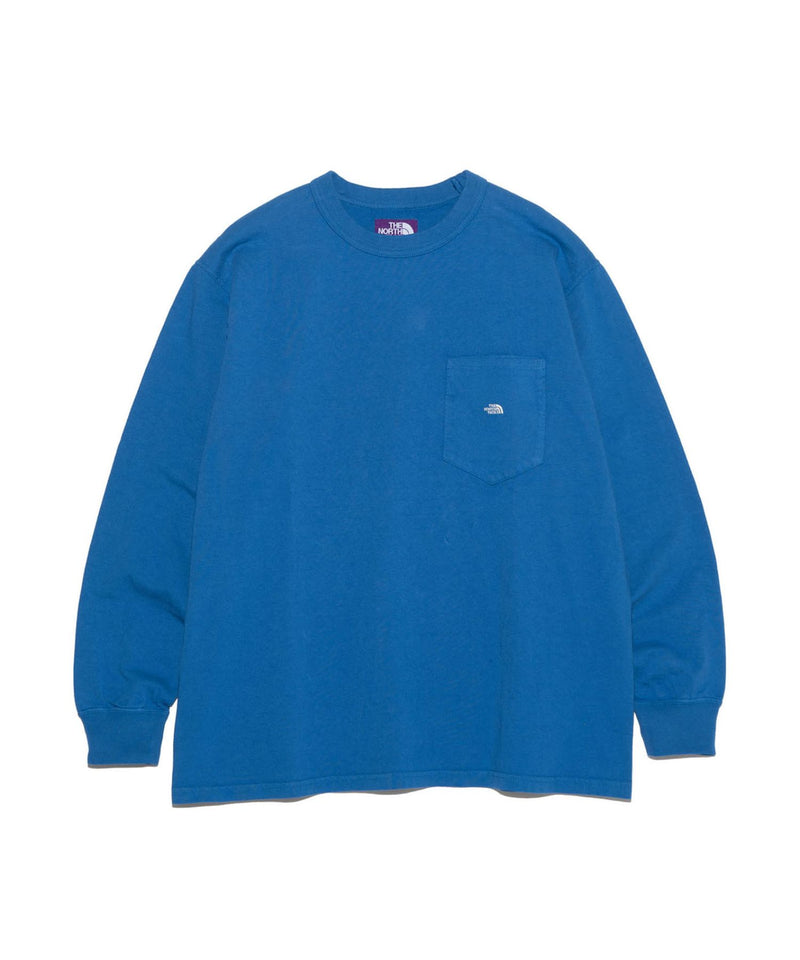 7Oz Long Sleeve Pocket Tee-THE NORTH FACE PURPLE LABEL-Forget-me-nots Online Store