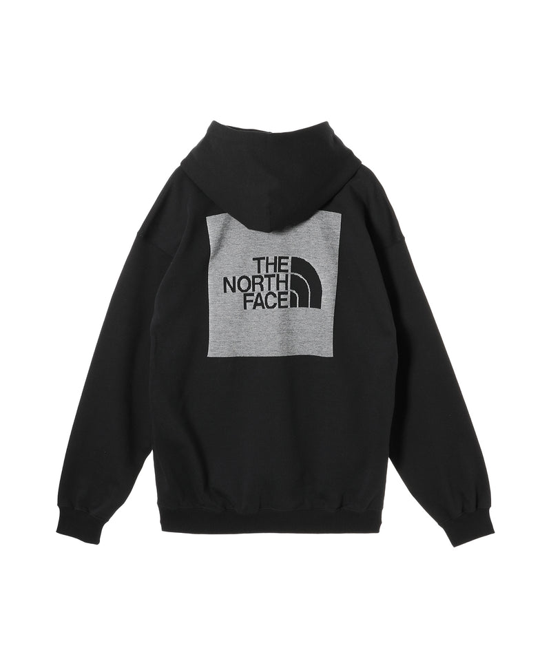 Jacquard Back Square Logo Hoodie-THE NORTH FACE-Forget-me-nots Online Store