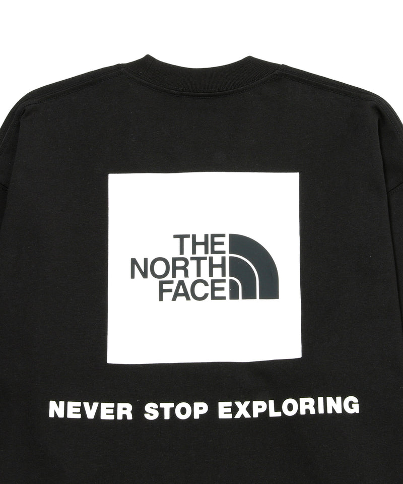 【M】L/S Back Square Logo Tee-THE NORTH FACE-Forget-me-nots Online Store