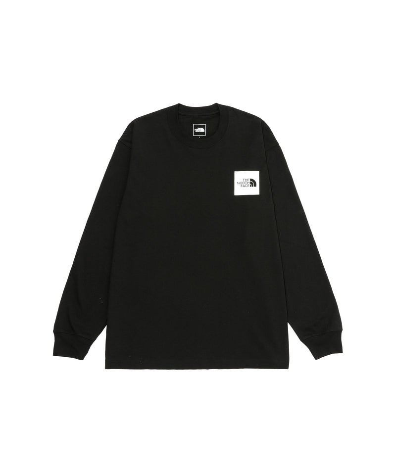 【M】L/S Square Logo Tee-THE NORTH FACE-Forget-me-nots Online Store