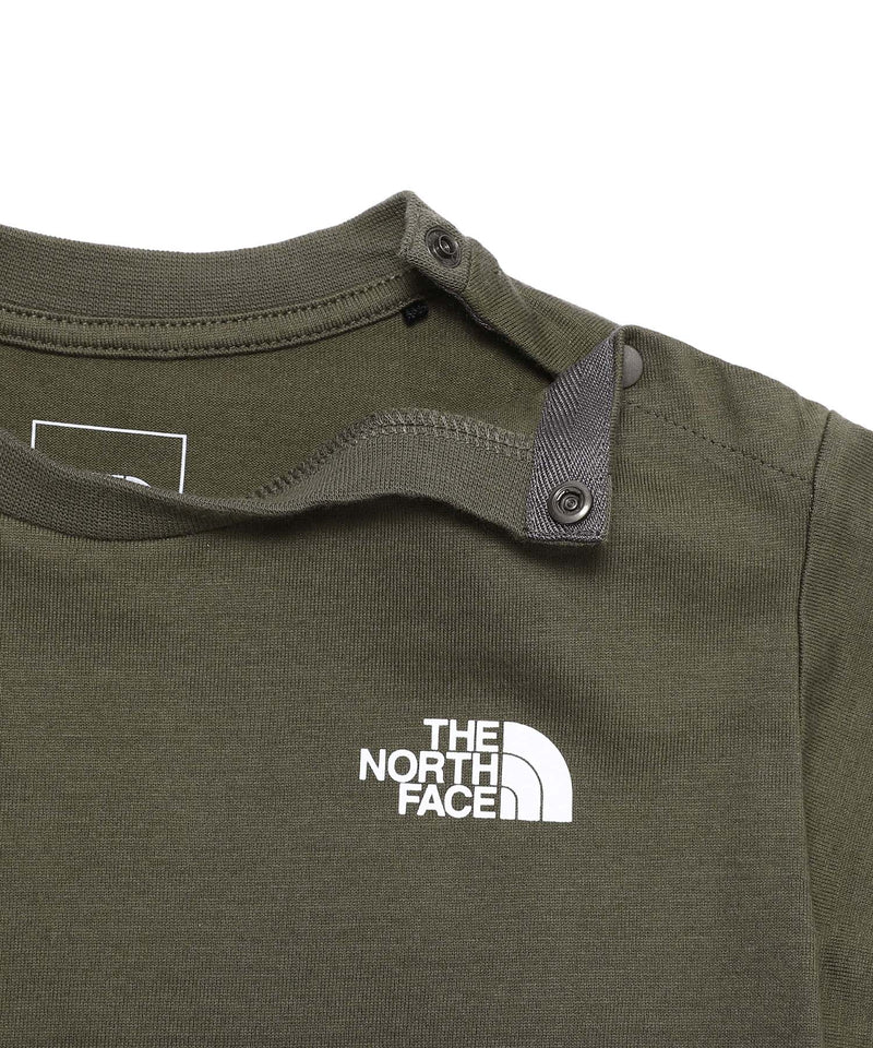 B S/S Back Square Logo Tee-THE NORTH FACE-Forget-me-nots Online Store