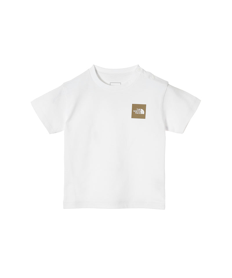 Baby S/S Small Square Logo Tee-THE NORTH FACE-Forget-me-nots Online Store