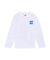 Kids L/S Small Square Logo Tee-THE NORTH FACE-Forget-me-nots Online Store