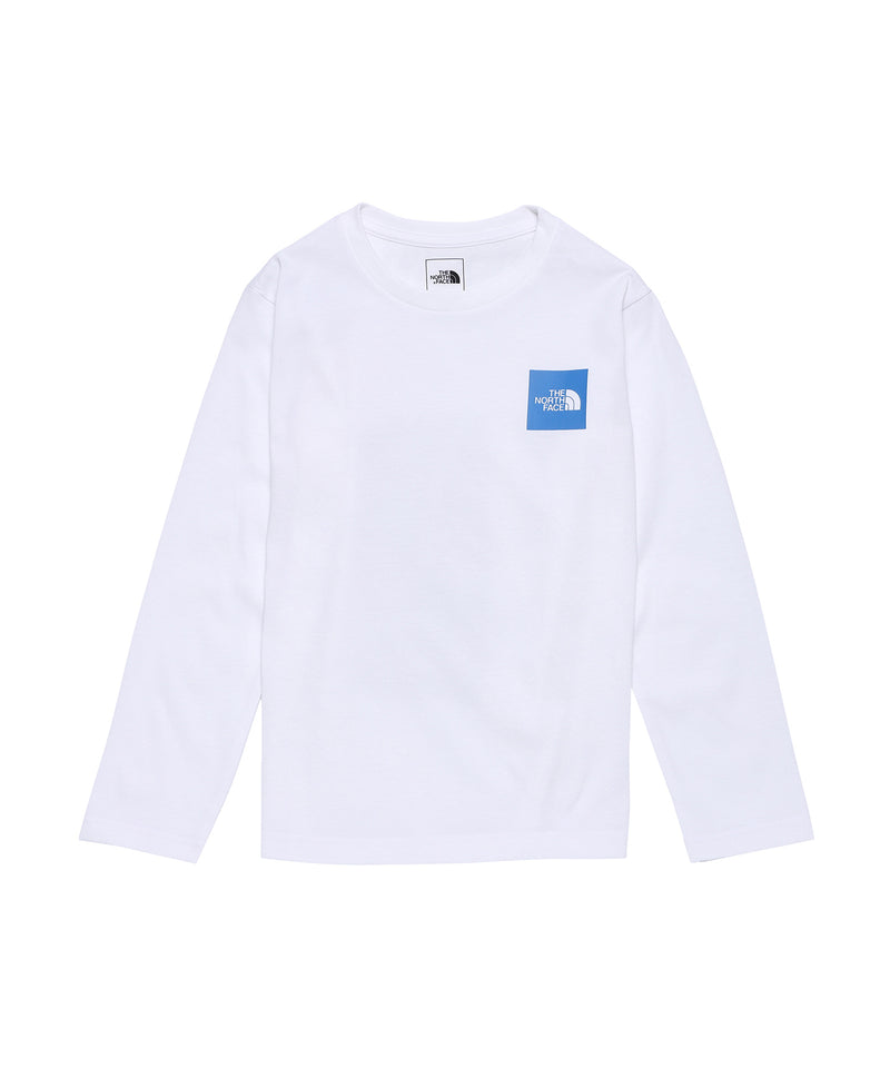 Kids L/S Small Square Logo Tee-THE NORTH FACE-Forget-me-nots Online Store