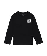 Kids L/S Small Square Logo Tee-THE NORTH FACE-Forget-me-nots Online Store