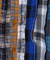 Flannel Shirt -> Ribbon Shirt-Needles-Forget-me-nots Online Store