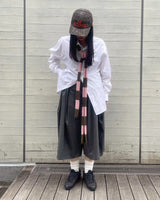 モデル身長：160cm / カラー：White / サイズ：F