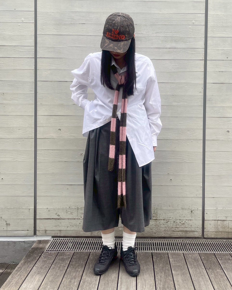 モデル身長：160cm / カラー：White / サイズ：F