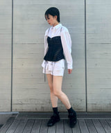 モデル身長：173cm / カラー：White / サイズ：F