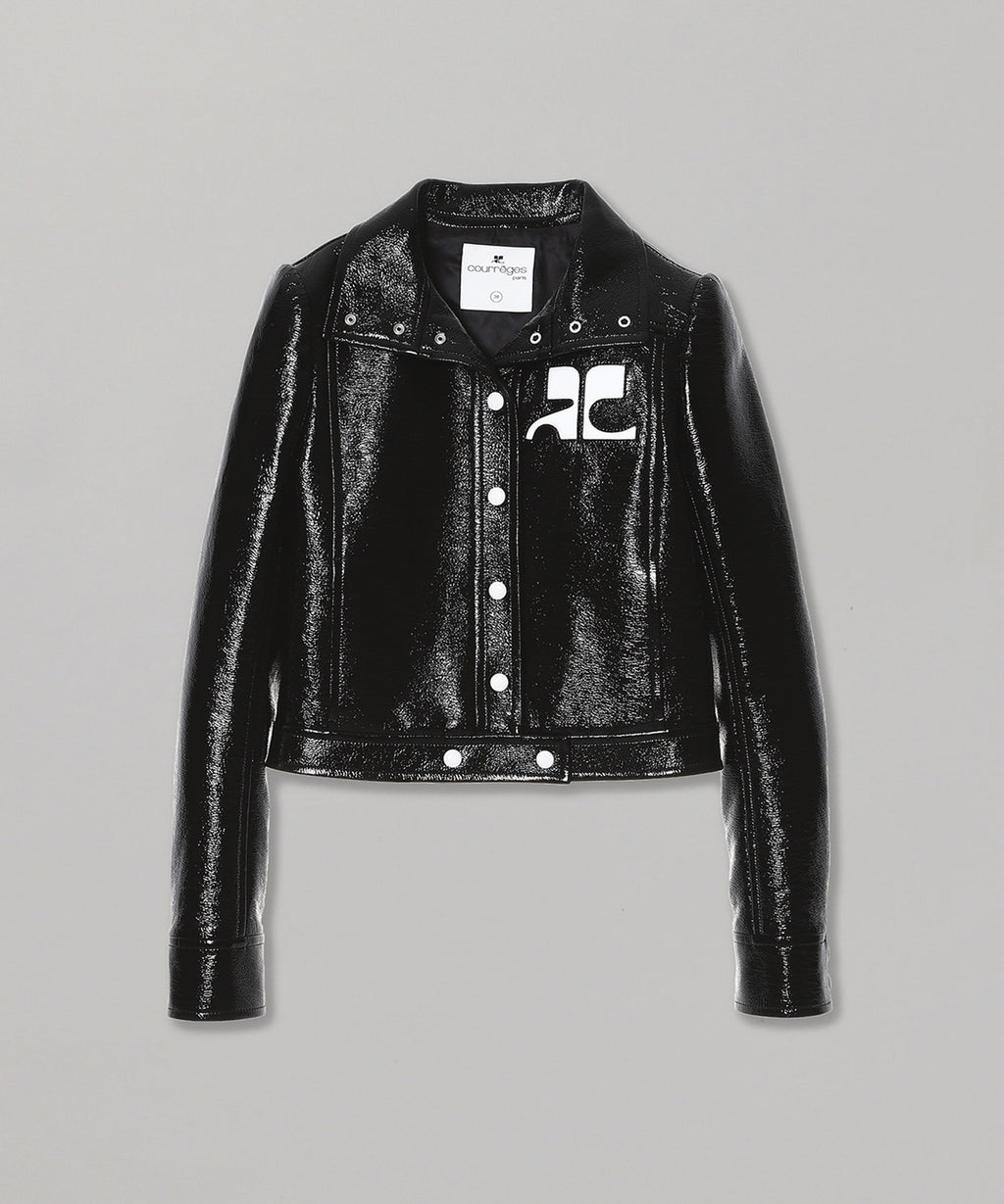 COURREGES＞＞＞ACテクノクレープコスチューム クレージュ(courrèges)｜Reedition Vinyl Jacket ｜Forget-me