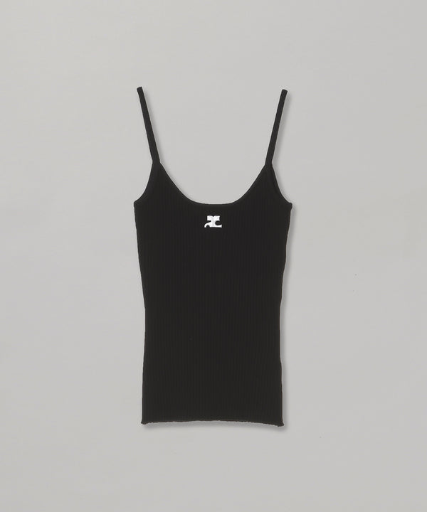 Reedition Knit Tank Top-courrèges-Forget-me-nots Online Store