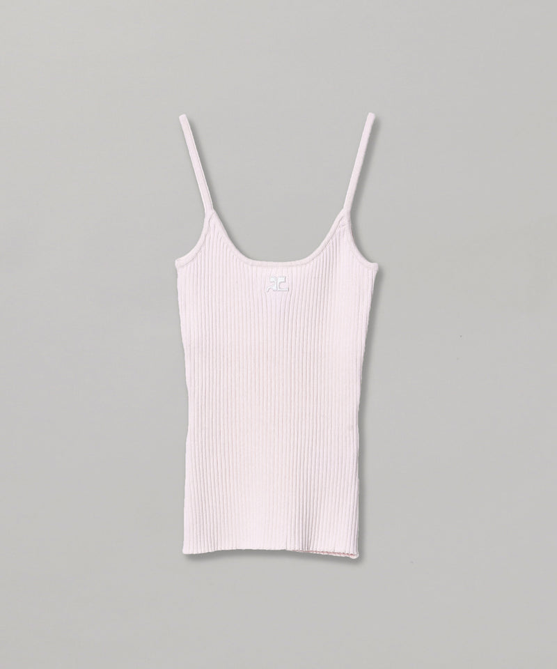 Reedition Knit Tank Top-courrèges-Forget-me-nots Online Store