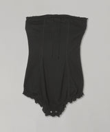 Eyelet Tube Top Rompers-Rhodolirion-Forget-me-nots Online Store