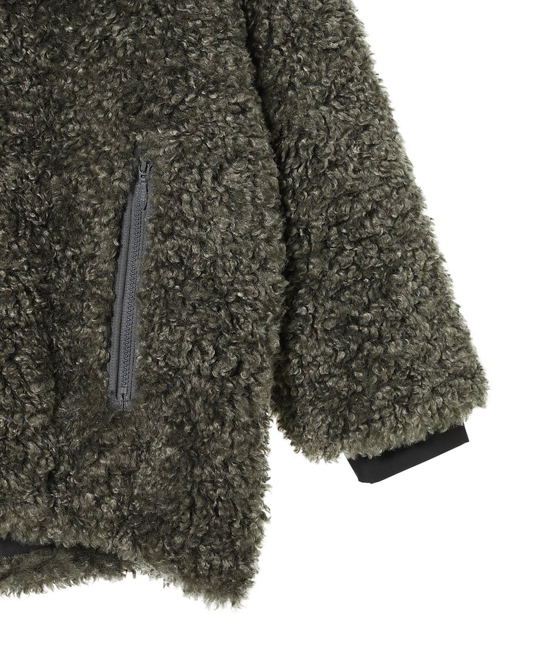 S.C.Fur Jacket-Poly Curly Fur-NEEDLES-Forget-me-nots Online Store