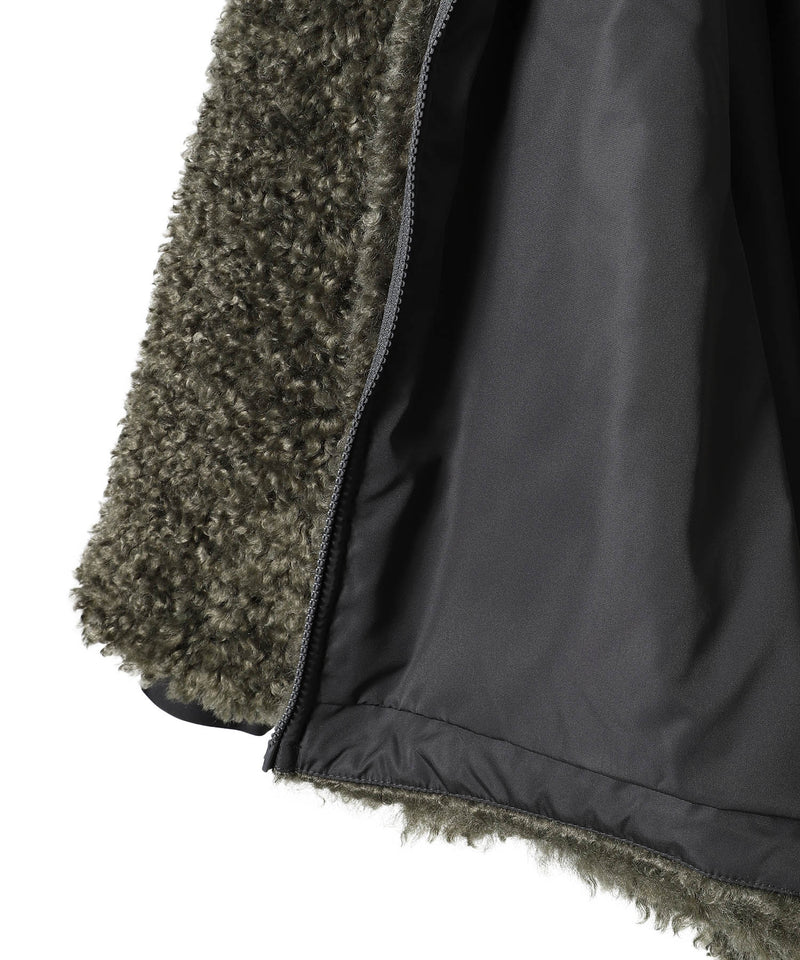 S.C.Fur Jacket-Poly Curly Fur-NEEDLES-Forget-me-nots Online Store