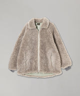 S.C.Fur Jacket-Poly Curly Fur-NEEDLES-Forget-me-nots Online Store