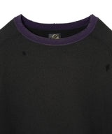 2-Tone Crew Neck Sweat Shirt-Cotton French Terry-NEEDLES-Forget-me-nots Online Store