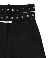 Double Belt Detailed Trousers-rokh-Forget-me-nots Online Store