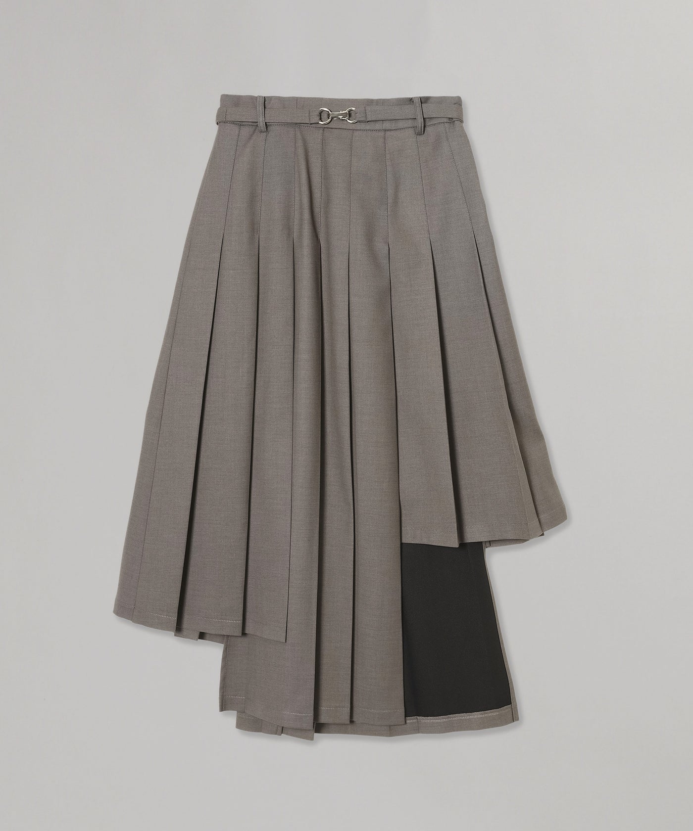 ロック(rokh)｜Box Pleats Midi Skirt｜スニーカー・ファッションのForget-me-nots