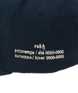 Embroidered Ball Cap-rokh-Forget-me-nots Online Store