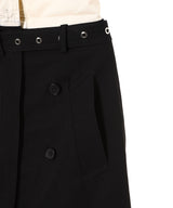 Flap Detailed Mini Skirt-rokh-Forget-me-nots Online Store